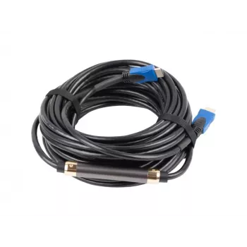 LANBERG CA-HDMI-20CU-0150-BK HDMI-kaapeli — 15 m, HDMI 2.0, Type-A, 18 Gbit/s, 4K@60Hz, ARC, Ethernet