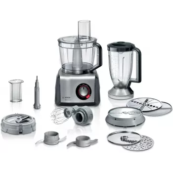 Bosch MC812M865 yleiskone 1250 W 3,9 L musta, ruostumaton teräs