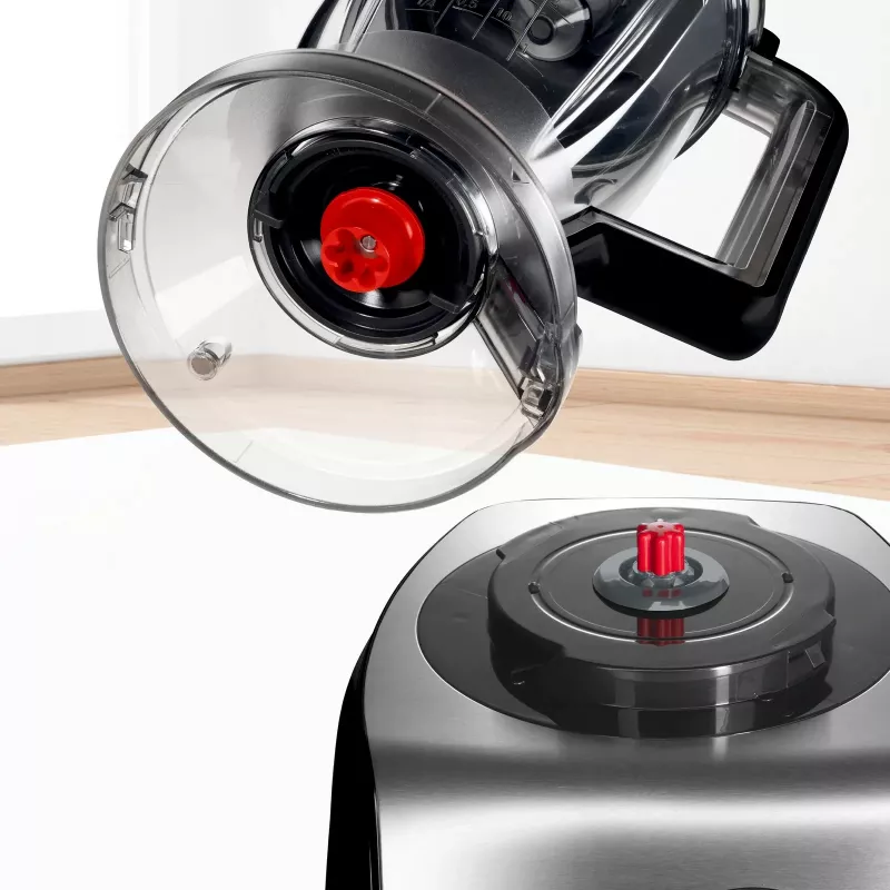 Bosch MC812M865 yleiskone 1250 W 3,9 L musta, ruostumaton teräs