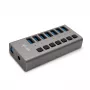 i-tec USB 3.0 -latauskeskitin 7 porttia + virtalähde 36 W