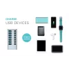 i-tec USB 3.0 -latauskeskitin 7 porttia + virtalähde 36 W