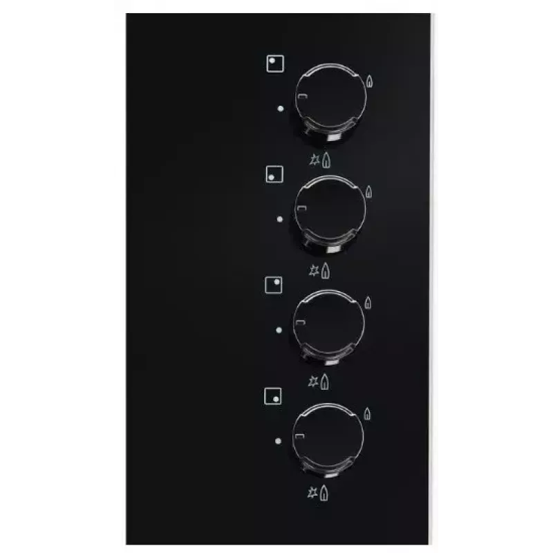 Electrolux EGG6407K musta kalusteisiin asennettava kaasuliesi 59 cm 4 keittoaluetta