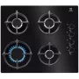 Electrolux EGG6407K musta kalusteisiin asennettava kaasuliesi 59 cm 4 keittoaluetta