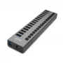 i-tec USB 3.0 -latauskeskitin 16 porttia + virtalähde 90 W