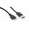 GEMBIRD USB 3.0 -kotelo 2,5 tuuman SATA HDD 9,5 mm, läpinäkyvä muovi