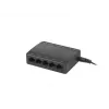 LANBERG kytkin Dsp1-1005 5x 1gb/s hallitsematon Gigabit Ethernet -työpöytäkytkin 5v
