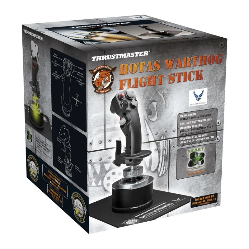 Thrustmaster HOTAS Warthog lentotikku musta USB 2.0 joystick PC