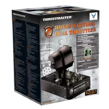Thrustmaster HOTAS Warthog kaksoiskaasuvivut musta USB lentosimulaattori PC