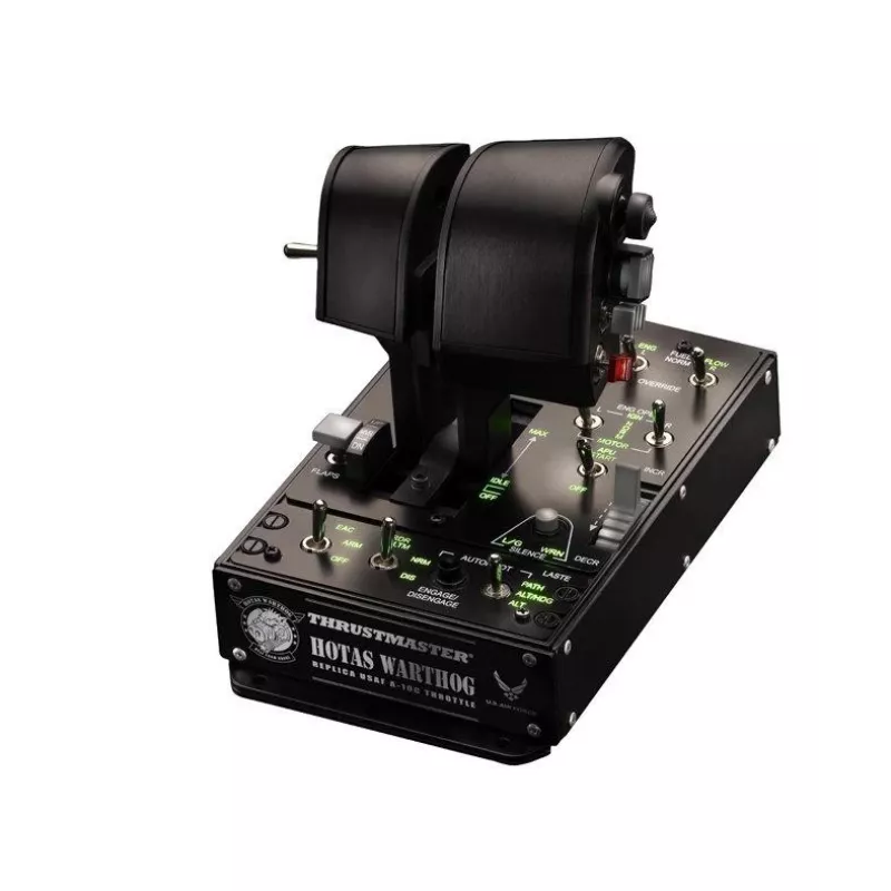 Thrustmaster HOTAS Warthog kaksoiskaasuvivut musta USB lentosimulaattori PC