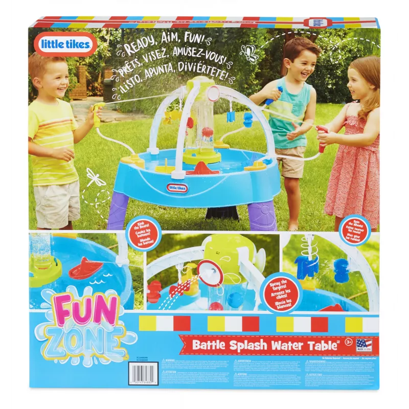 Little Tikes Fun Zone Battle Splash vesipöytä