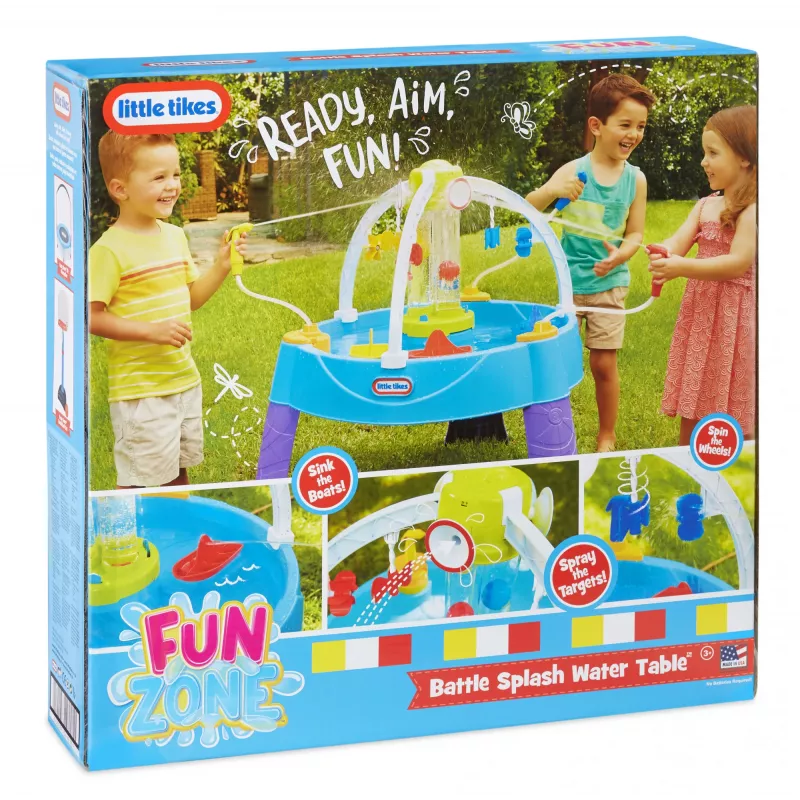 Little Tikes Fun Zone Battle Splash vesipöytä
