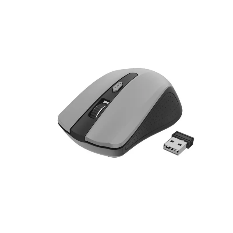 GEMBIRD langaton optinen hiiri MUSW-4B-04-BG – 4 painiketta musta/avaruusharmaa