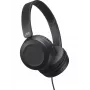 JVC Powerful Sound johdollinen on-ear kuulokemikrofoni musta, johdollinen, 10 - 26 000 Hz, puhelut/musiikki, 140 g, kuulokemikrofoni, musta