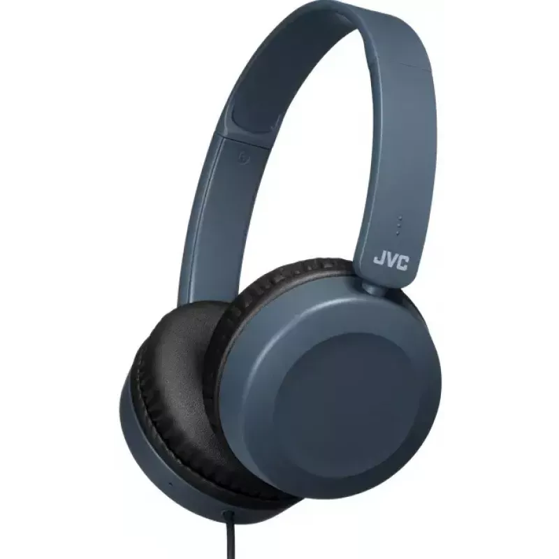 Kuulokemikrofoni JVC Powerful Sound johdollinen on-ear sininen