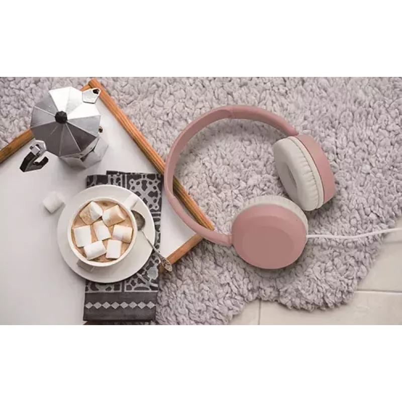 Kuulokemikrofoni JVC Powerful Sound johdollinen on-ear sininen