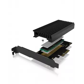 ICY BOX IB-PCI214M2-HSL liitäntäkortti/adapteri sisäinen M.2