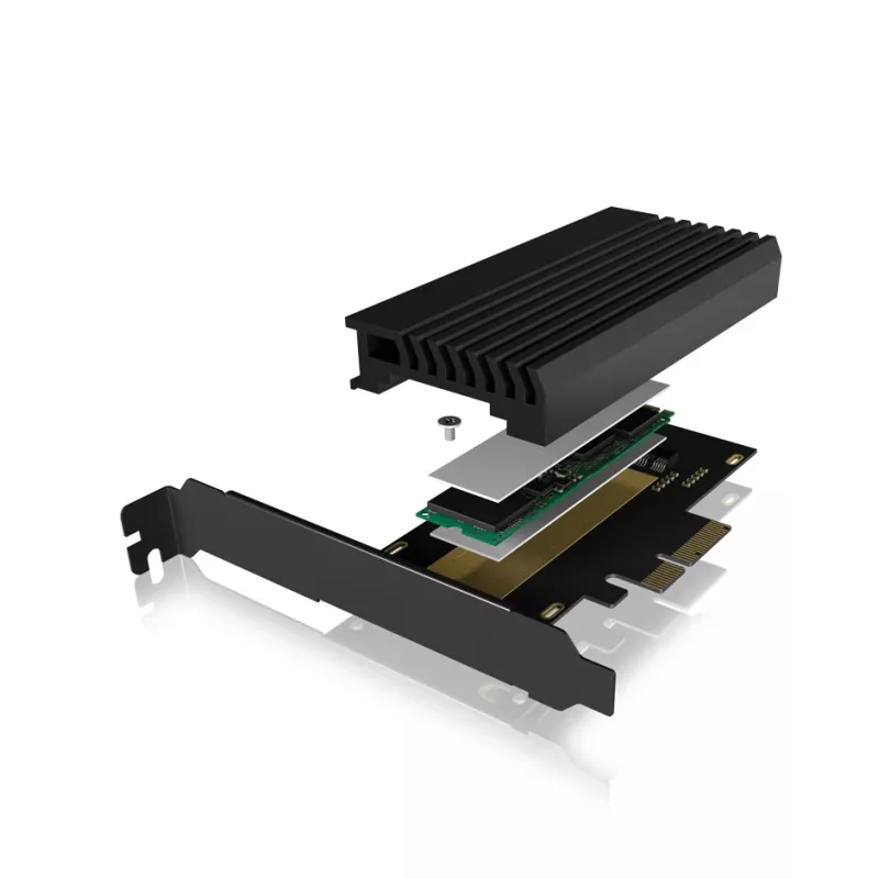 ICY BOX IB-PCI214M2-HSL liitäntäkortti/adapteri sisäinen M.2