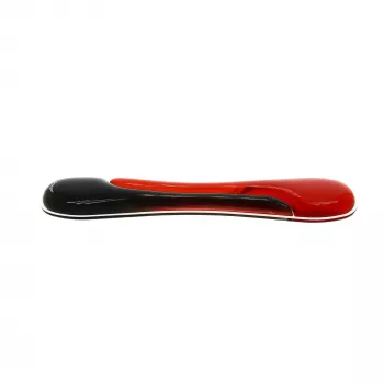 Kensington Duo Gel näppäimistön rannetuki — punainen, musta, punainen, geeli, Taiwan, MIL-STD-810H menetelmä 504.3 nesteiden aiheuttama kontaminaatio, 240 mm, 182 mm