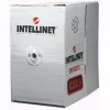 Intellinet verkko bulk Cat6 -kaapeli, 23 AWG, massiivilanka, 305 m, harmaa, CCA, U/UTP, laatikko