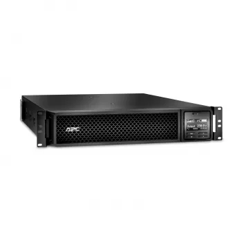 APC Smart-UPS On-Line, 1500VA/1500W, rack-asennus 2U, 230V, 6x C13 IEC-lähtöä, SmartSlot, laajennettu käyttöaika, kiskosarjalla