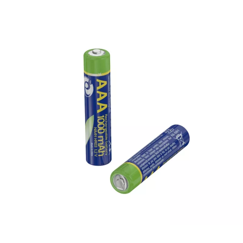 GEMBIRD AAA-paristot Ni-MH ladattavat 1000mAh 2 kpl