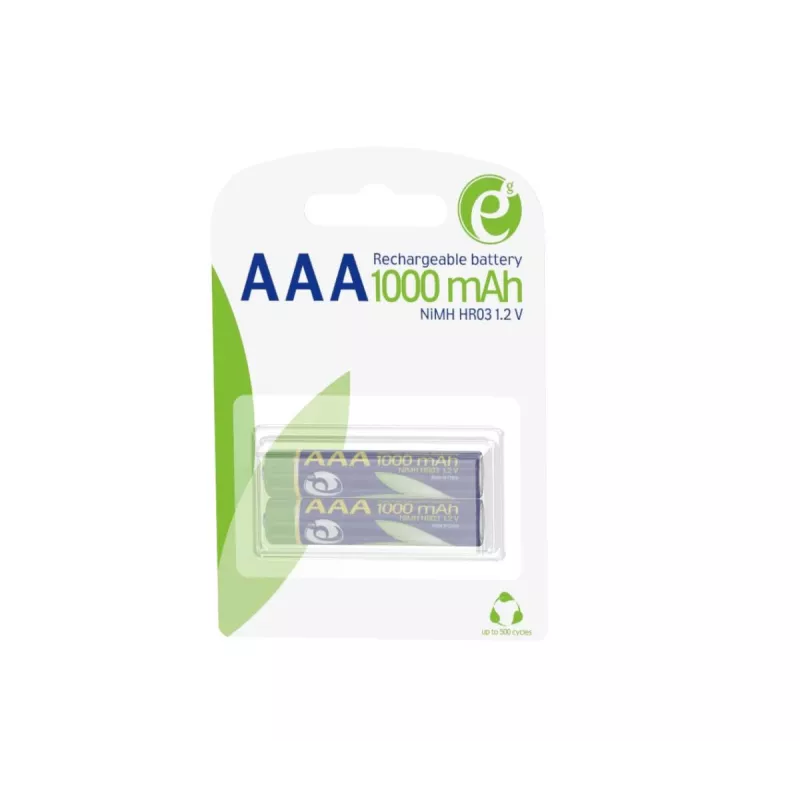 GEMBIRD AAA-paristot Ni-MH ladattavat 1000mAh 2 kpl