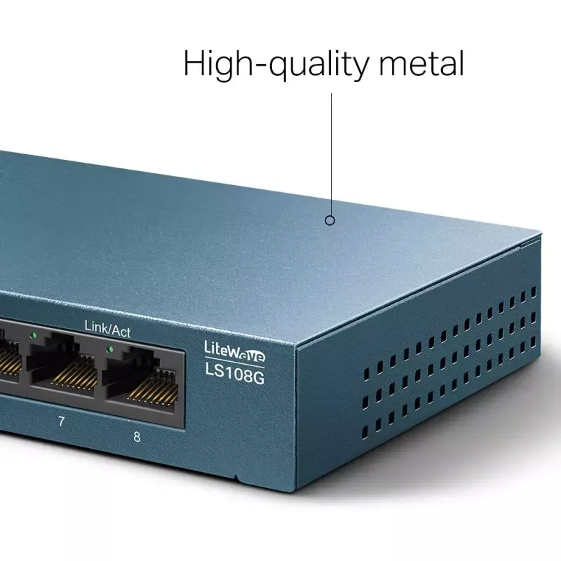 TP-Link 8-porttinen 10/100/1000Mbps työpöytäverkkokytkin
