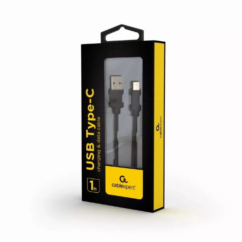 GEMBIRD USB-A 2.0 - Type-C lataus- ja datakaapeli 1 m