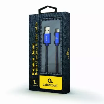 Lightning-kaapeli Cablexpert CC-USB2J-AMLM-1M-BL