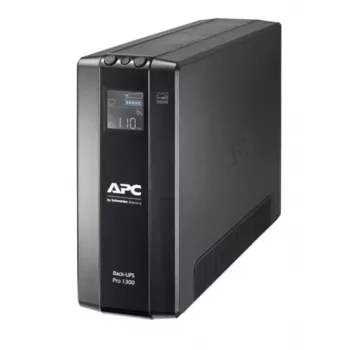 APC Back-UPS Pro, 1300VA/780W, Tower, 230V, 8x IEC C13 pistorasiaa, AVR, LCD, käyttäjän vaihdettava akku