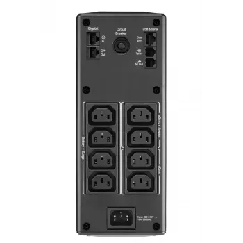 APC Back-UPS Pro, 1300VA/780W, Tower, 230V, 8x IEC C13 pistorasiaa, AVR, LCD, käyttäjän vaihdettava akku
