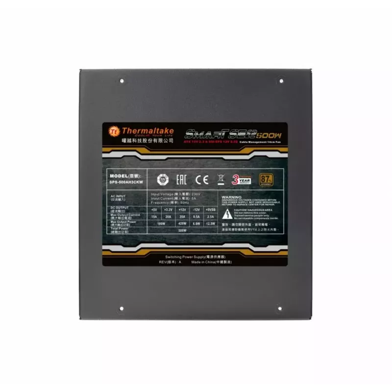 Virtalähde – Smart SE2 500W modulaarinen (n. 87 % hyötysuhde, Single Rail)
