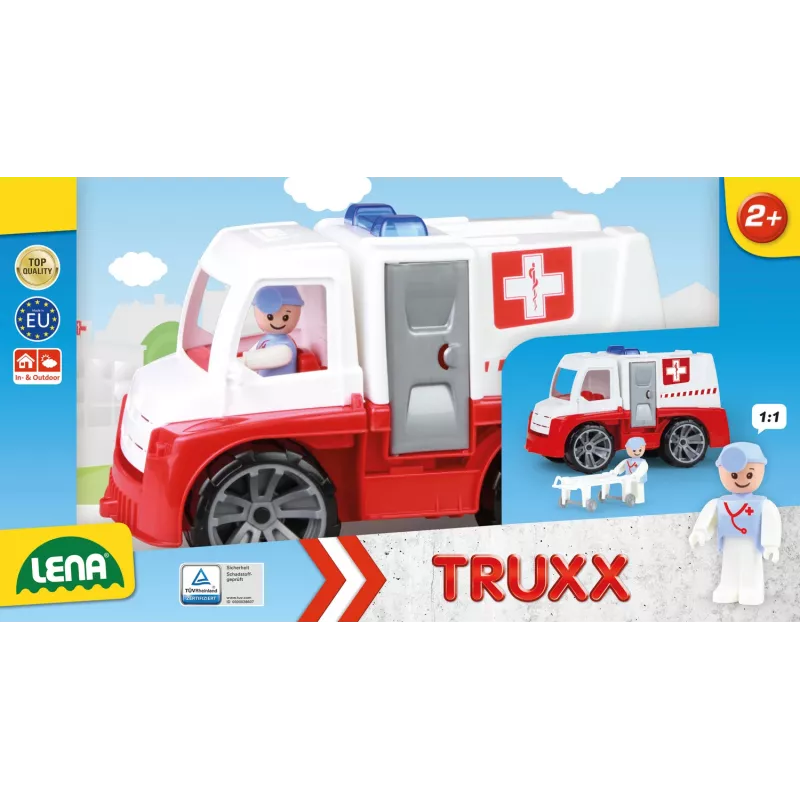 Lena TRUXX ambulanssi rekka tarvikkeilla