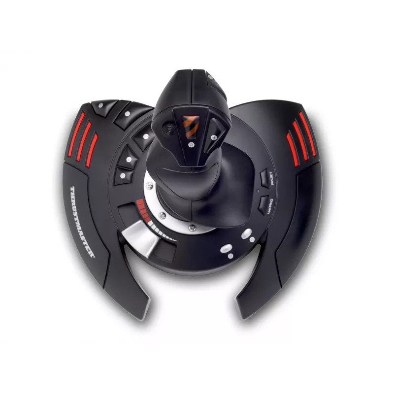 Thrustmaster T.Flight Stick X musta, punainen, hopea USB-joystick analoginen PC, Playstation 3
