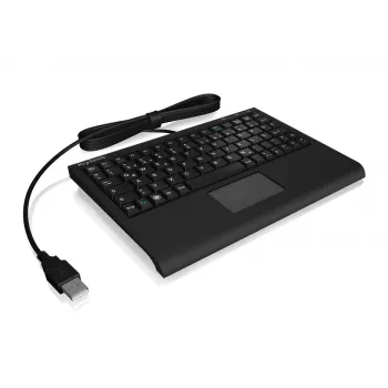 KeySonic ACK-3410 (US) näppäimistö toimisto USB US-englanti musta