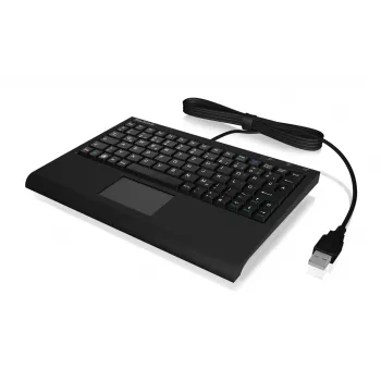 KeySonic ACK-3410 (US) näppäimistö toimisto USB US-englanti musta