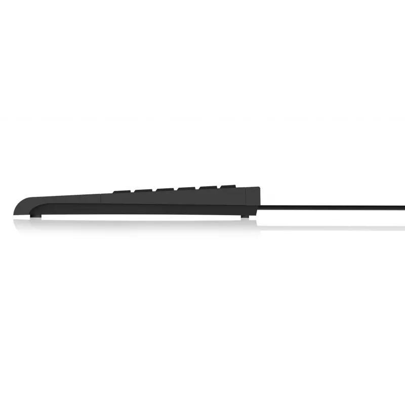 KeySonic ACK-3410 (US) näppäimistö toimisto USB US-englanti musta