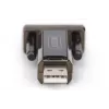 DIGITUS USB 2.0 -sarjaporttisovitin, DSUB 9M sis. USB A -kaapeli 80cm
