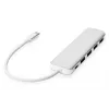 DIGITUS USB-C-keskitin 4-porttinen PD 4x USB 3.0, 1x PD-lataus, harmaa