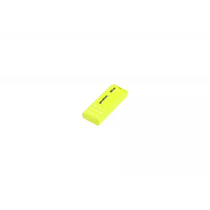 USB-muistitikku GOODRAM UME2 64 GB USB Type-A 2.0, keltainen, kanneton, muovi