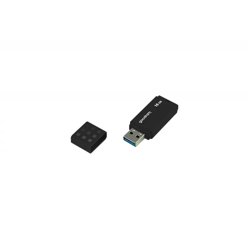 USB-muistitikku GOODRAM UME3 16 GB USB Type-A 3.2 Gen 1 (USB 3.0), musta, 60/20 MB/s