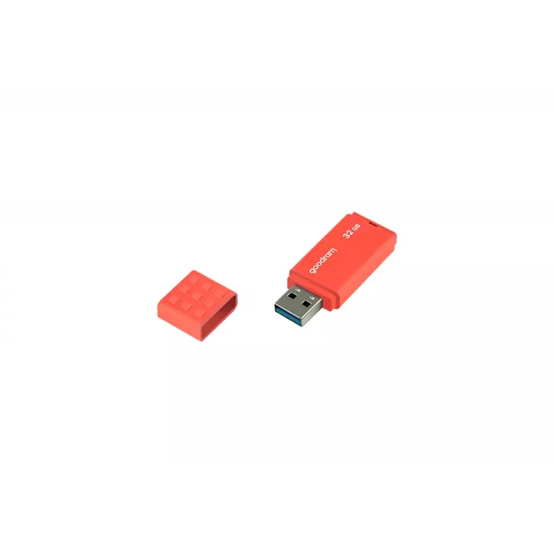 Goodram UME3 UME3-0320O0R11 USB-muistitikku 32 GB, USB 3.2 Gen 1 (USB 3.0) Type-A, lukunopeus 60 MB/s, oranssi