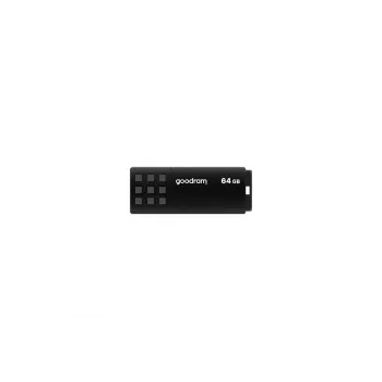 USB-muistitikku GOODRAM UME3 64 GB USB Type-A 3.2 Gen 1, luku 60 MB/s, kirjoitus 20 MB/s, musta