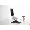 DIGITUS taitettava teräs-laptop-/tablettiteline 5 säätöasennolla
