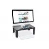 DIGITUS korkeussäädettävä pöytämonitoriteline 400x280x143mm; max. kuormitus 10kg