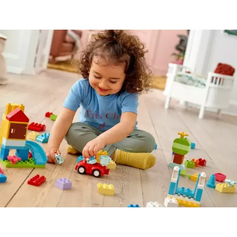 LEGO DUPLO 10914 Deluxe palikkalaatikko, 85 osaa, 1,5-vuotiaasta alkaen