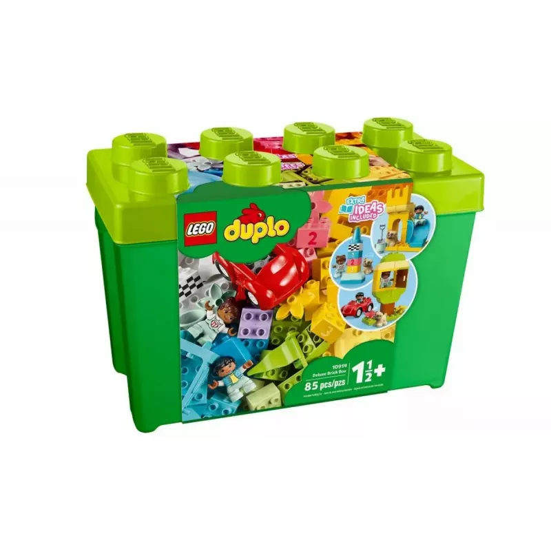 LEGO DUPLO 10914 Deluxe palikkalaatikko, 85 osaa, 1,5-vuotiaasta alkaen