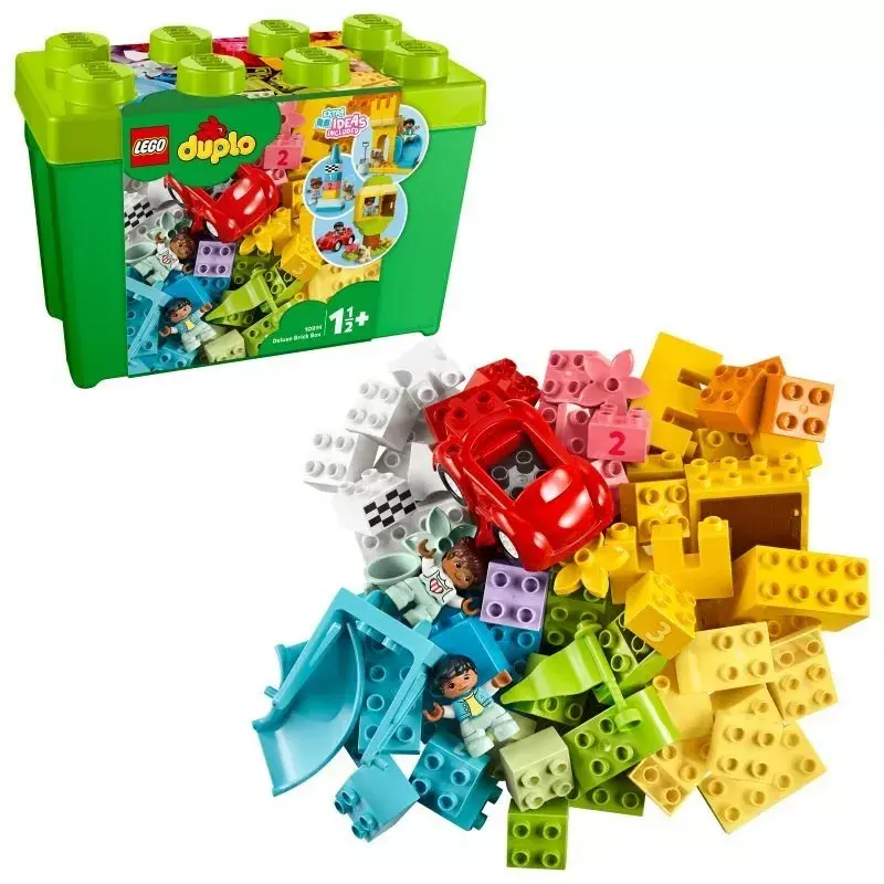 LEGO DUPLO 10914 Deluxe palikkalaatikko, 85 osaa, 1,5-vuotiaasta alkaen