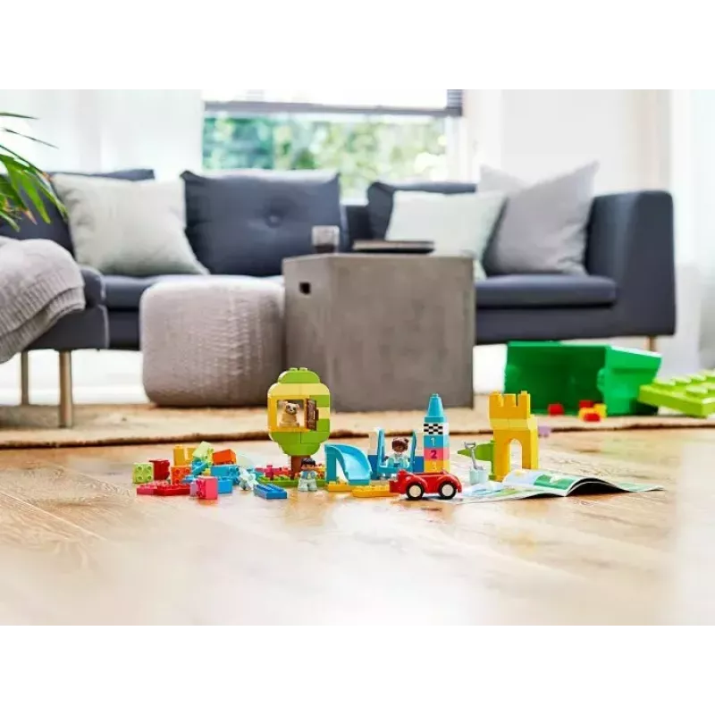 LEGO DUPLO 10914 Deluxe palikkalaatikko, 85 osaa, 1,5-vuotiaasta alkaen