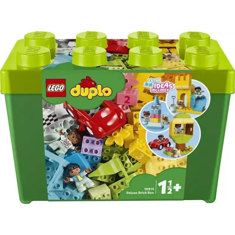 LEGO DUPLO 10914 Deluxe palikkalaatikko, 85 osaa, 1,5-vuotiaasta alkaen